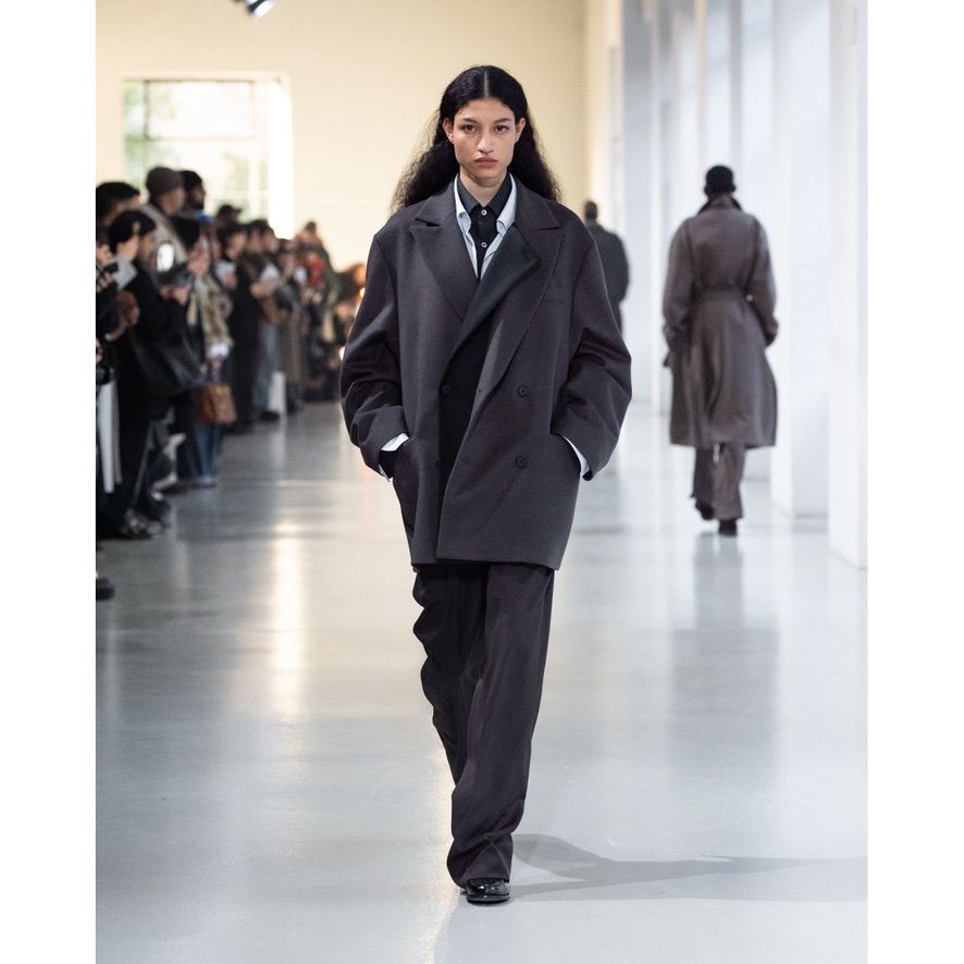 ssstein - 【残り一点】Wool/Alpaca Knit Loose Turtle Neck PO