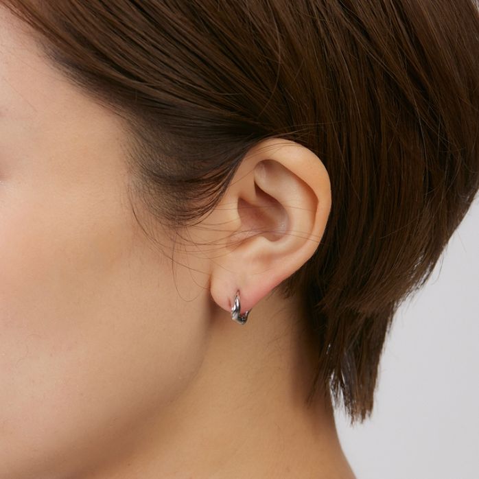 MARIA BLACK - 【残りわずか】Anil Huggie 0.6cm(SILVER) | ACRMTSM