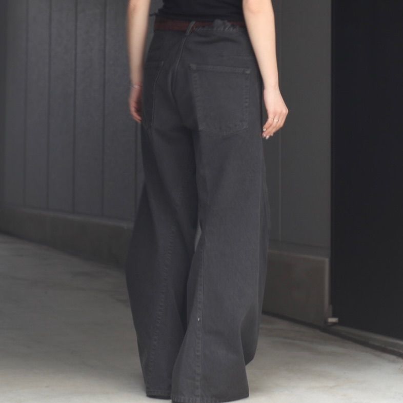 NVRFRGT - 【再販売通知受付可能】3D Twisted Wide Leg Jeans