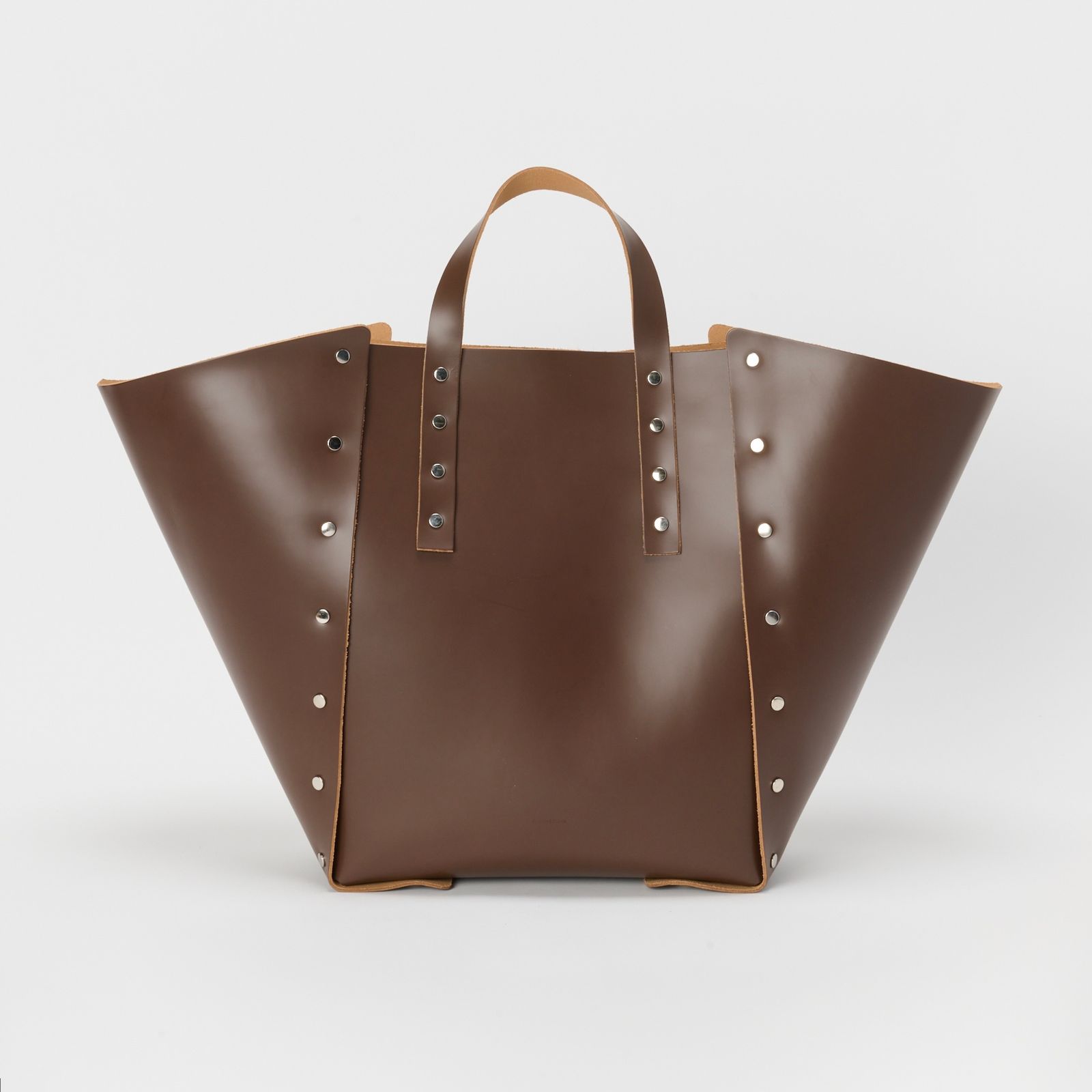 Hender Scheme - 【残り一点】Assemble Hand Bag Wide_L(DARK BROWN
