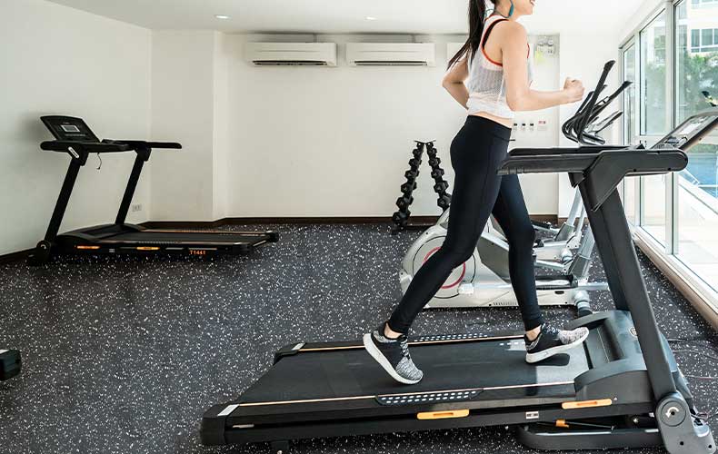 スポーツラバーフロア プラジョイントタイプ ホワイト｜ビニル床材