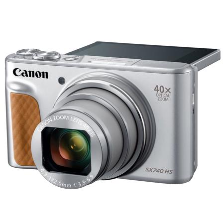 Canon PowerShot SX740 HS Digital Camera, Silver 2956C001 - Adorama