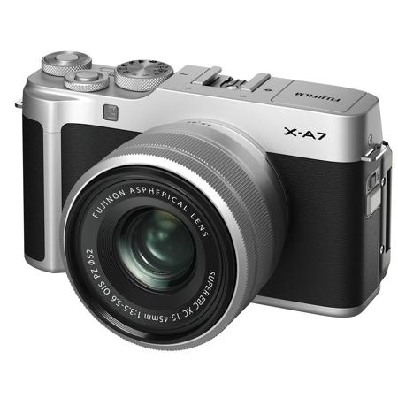 Fujifilm X-A7 Mirrorless Digital Camera, Fujinon XC 15-45mm OIS PZ