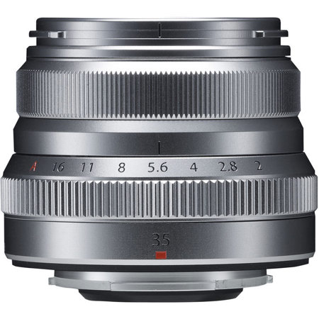 Fujifilm XF 35mm f/2 R WR Lens, Silver 16481880 - Adorama
