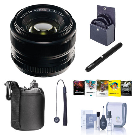 Fujifilm XF 35mm f/1.4 Lens with Basic Accessories Kit 16240755 A