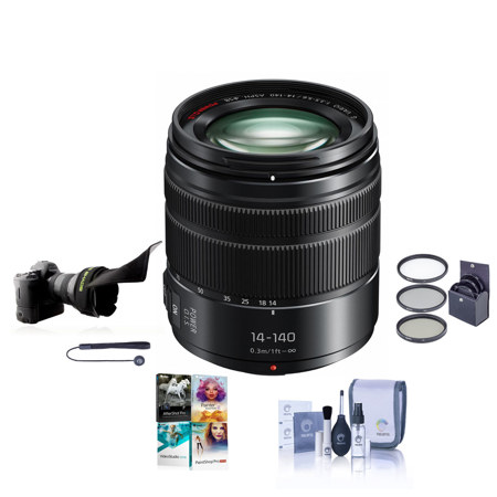 Panasonic LUMIX G Vario 14-140mm f/3.5-5.6 II Lens for MFT with PC
