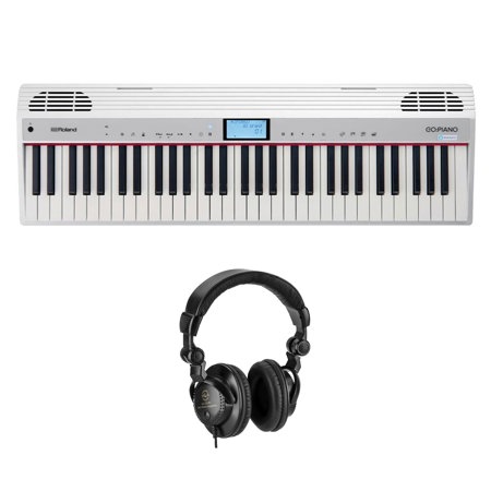 Roland GO-61P GO:PIANO 61-Keys Digital Piano with Headphones GO-61P AK