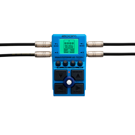 Zoom MS-70CDR+ MultiStomp Chorus/Delay/Reverb Pedal ZMS70CDRPLUS