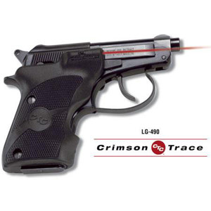 Crimson Trace LaserGrip Red Laser Sight f/Beretta Bobcat & Tomcat