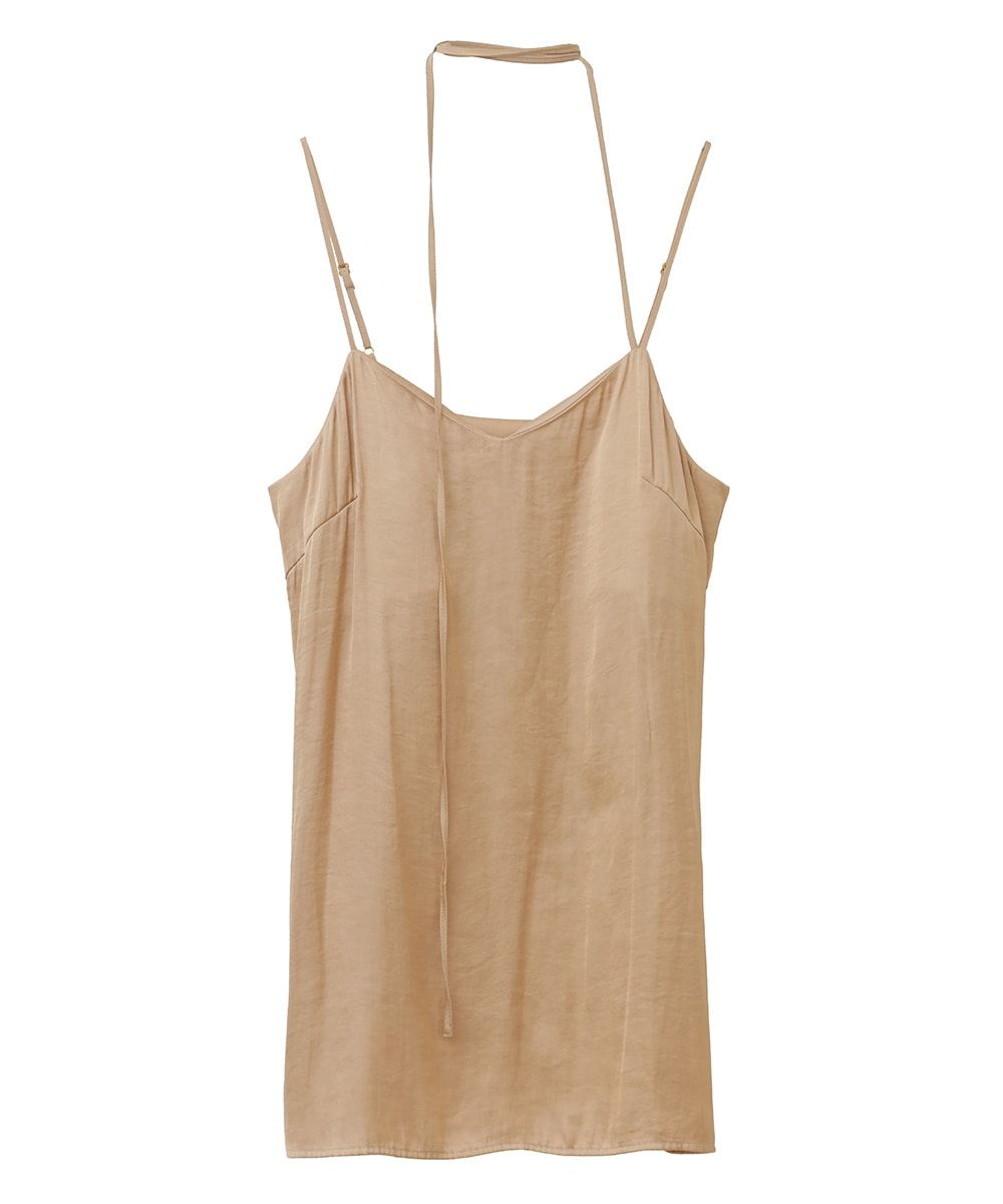 CLANE - リボンキャミソール - SLANT ARRANGE RIBBON CAMISOLE