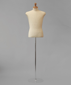 紳士布ボディ SG410-1｜トルソー（ファブリック）レンタルならアディス