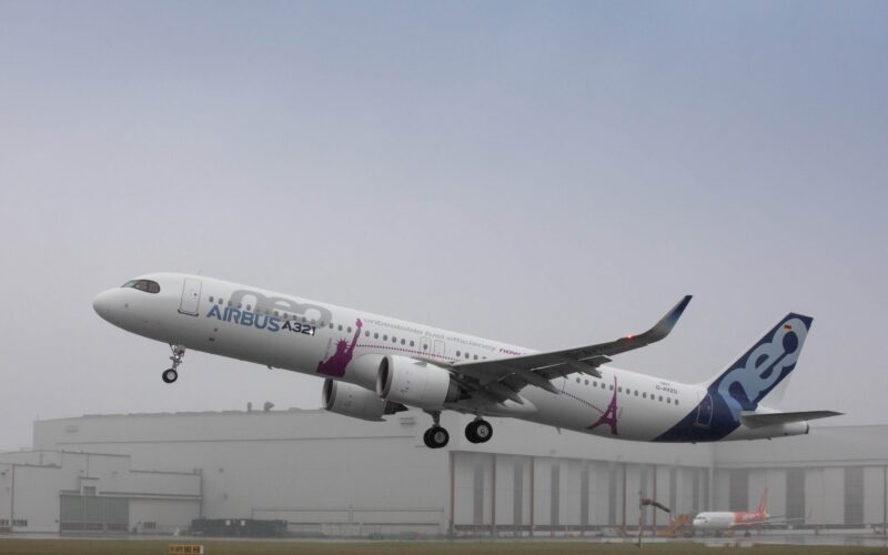 ALC delivers new Airbus A321neo LR to Peach Aviation - AeroTime