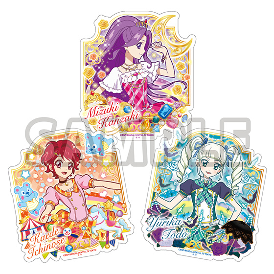 プレミアムバンダイ＞オールアイカツ！ダイカットステッカー − グッズ