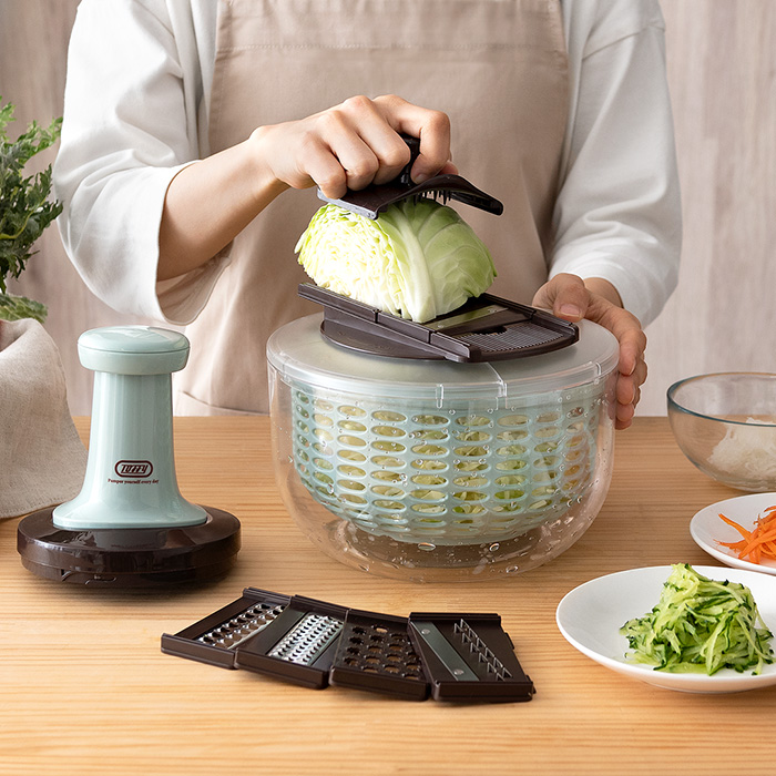 プッシュサラダスピナー&スライサーセット Toffy(トフィー) | 家具