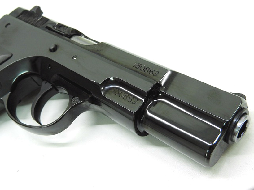 マルシン] Cz75 カート排莢タイプ ガスブローバック Wディープブラック