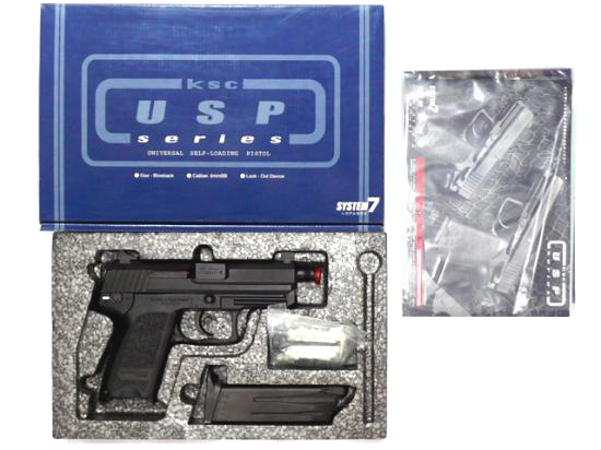 KSC] P10 SD スライドHW システム7(07HK) ガスブローバック (中古)の