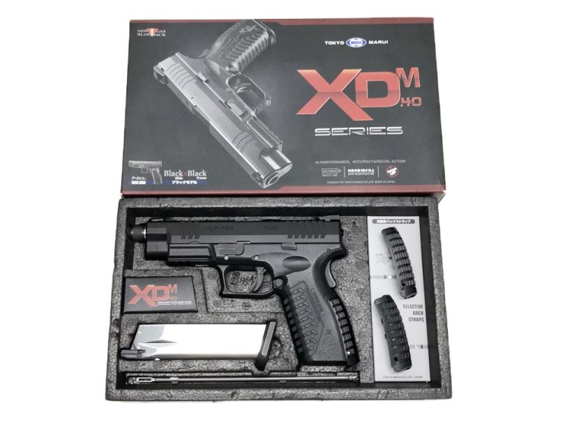 東京マルイ XD-M 4.0 ガスガン ブラック 予備マガジン2個 最終特価東京
