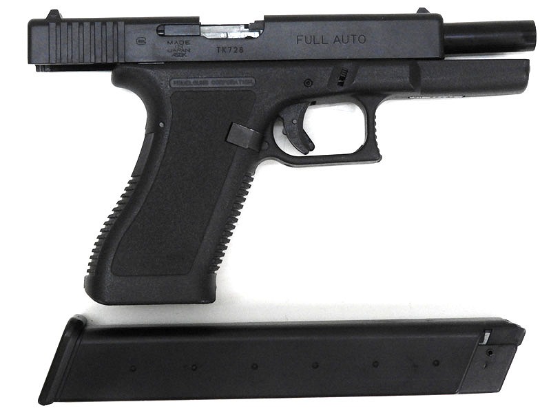 不朽名作 】 MGCグロック17(ガスブローバック)とスコープ付カスタム