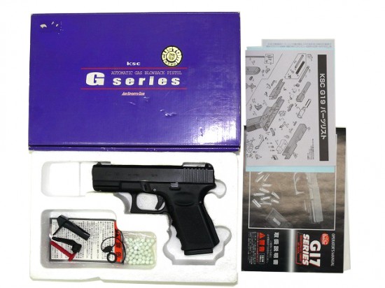 KSC] グロック19C ストレートフレーム HW ガスブローバック (中古)の
