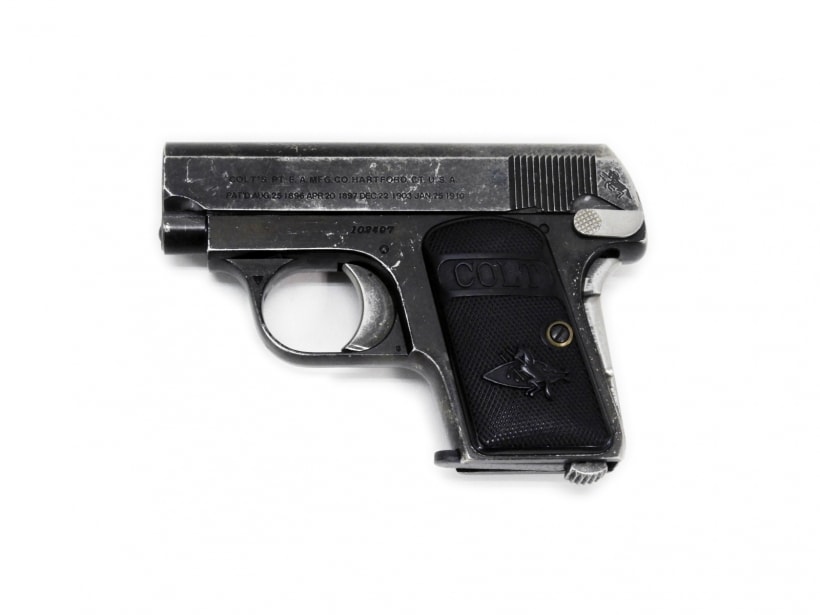 コクサイ] コルト ポケット.25オート ブローバックモデル バレル割れ