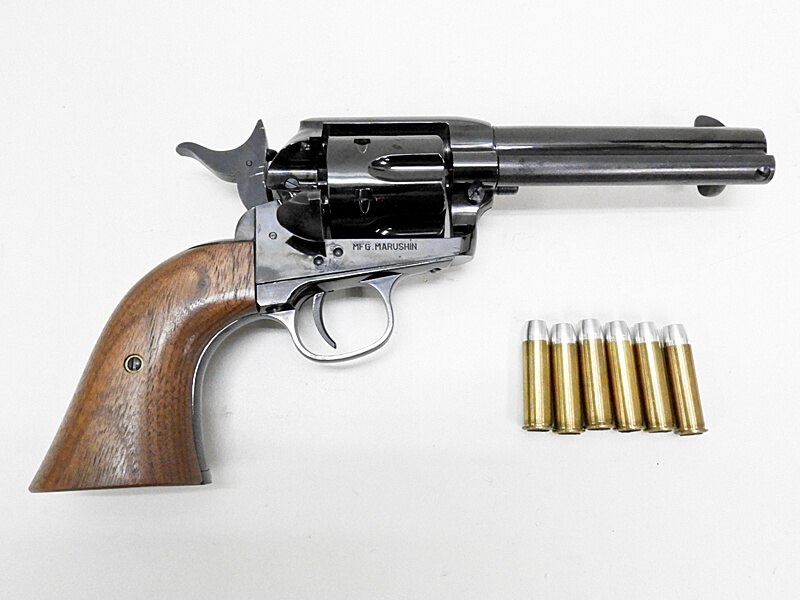 マルシン コルト SAA45 金属 22kメッキ モデルガン グリップ無し