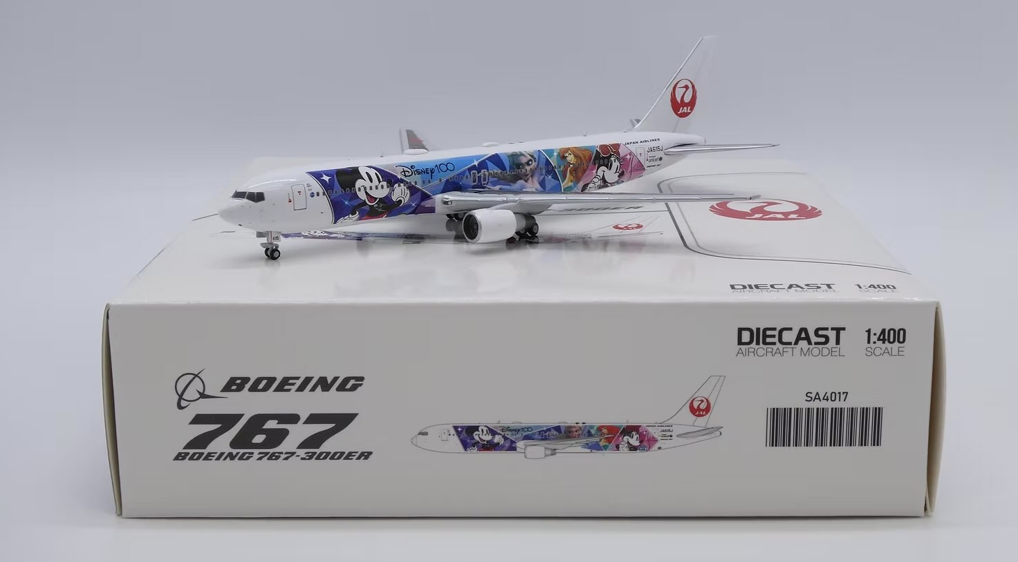 SA4017 Japan Airlines B767-300ER “Disney 100 Livery” JA615J