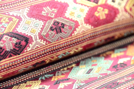 ラオス浮織名古屋帯