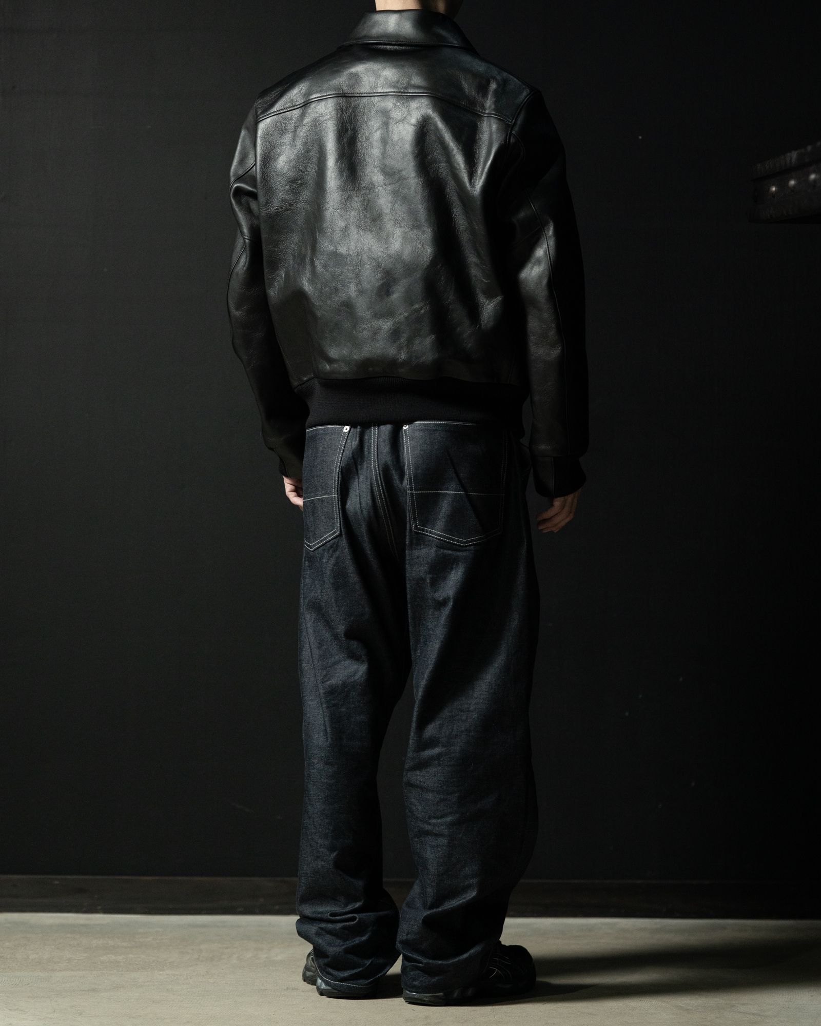 T.T - LOT.806 C.1950'S Single Leather Jacket - TAIGA TAKAHASHI