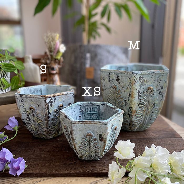 Zeras セメント鉢カバー S - 姫路市 雑貨店 PORTUS