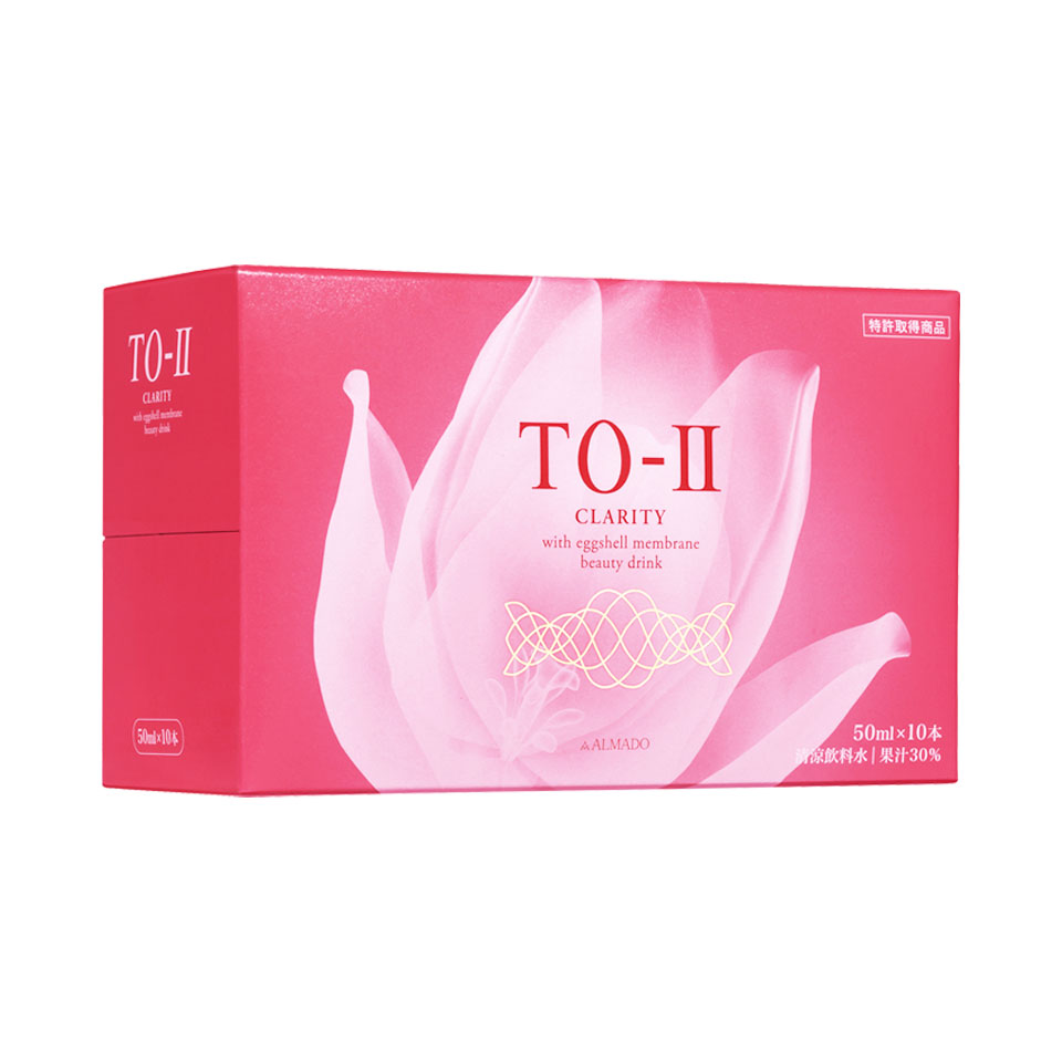 TO-Ⅱ+ビューティードリンクCLARITY 10本セット ｜卵殻膜のアルマード