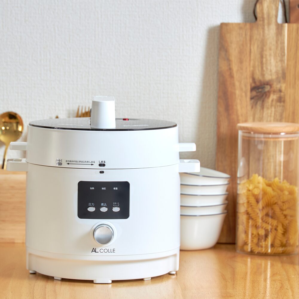 らくなべ 電気圧力鍋（APC-T120/W） | アルファックス・コイズミ