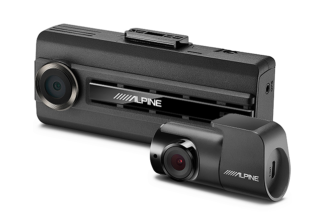 Alpine | DVR-C310R | Premium 1080P Dash Cam Bundle