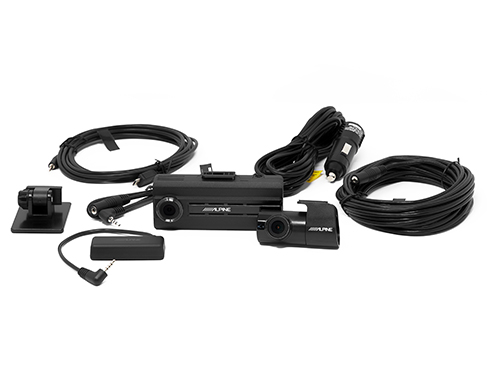 Alpine | DVR-C310R | Premium 1080P Dash Cam Bundle