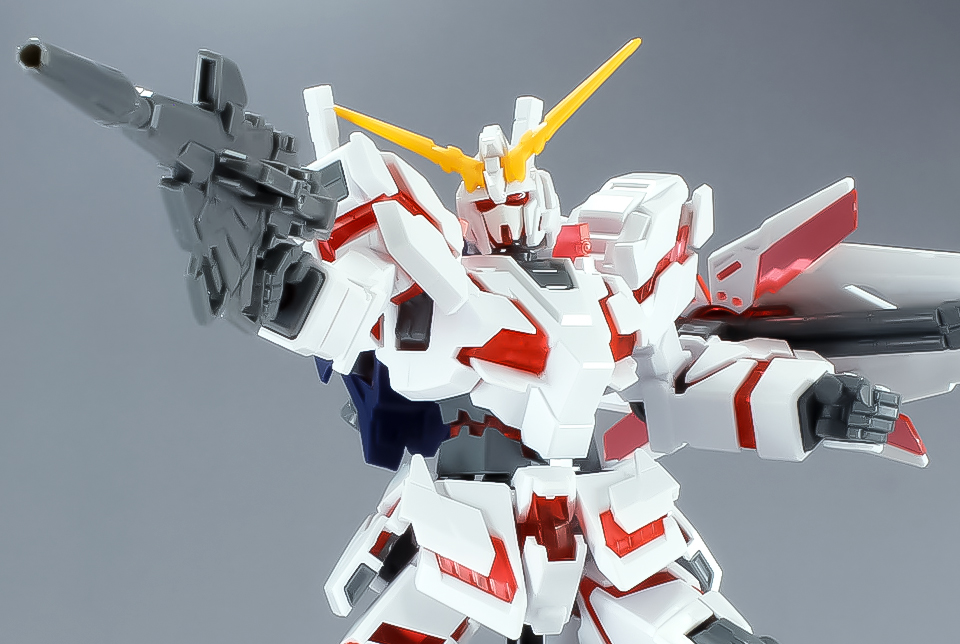 HGUC 1/144 No.100 ユニコーンガンダム（デストロイモード） 素組み