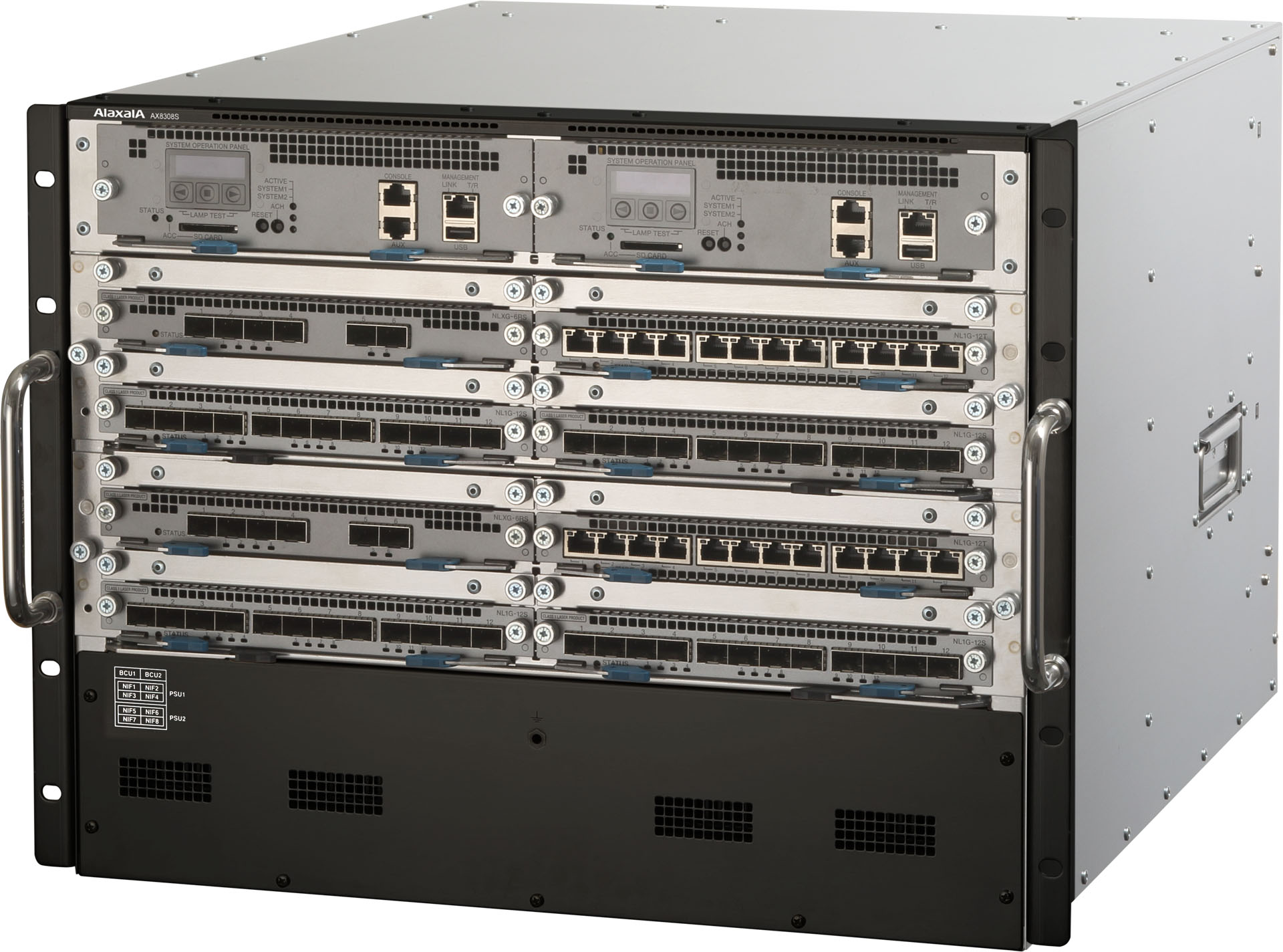 製品写真/AX8308S：アラクサラネットワークス株式会社