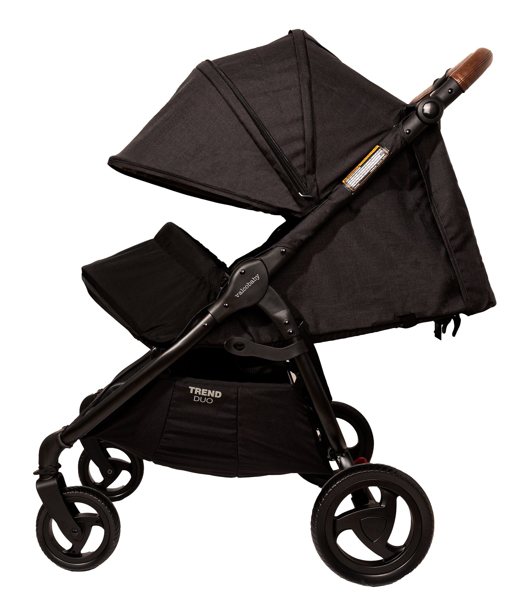 Valco Trend Duo Side by Side Double Stroller 2025 Black – Albee Baby