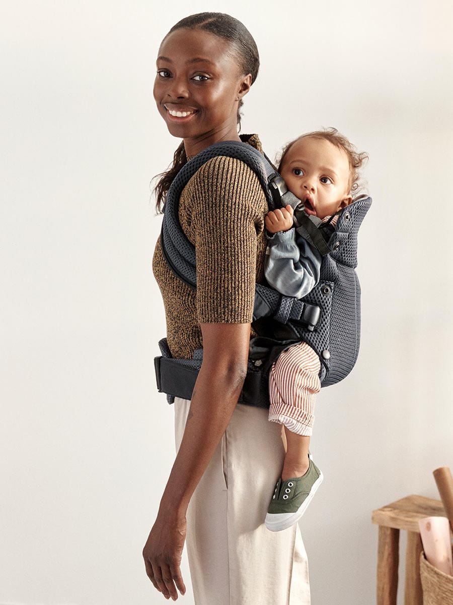 BabyBjörn Baby Carrier Harmony 3D Mesh, Anthracite – Albee Baby