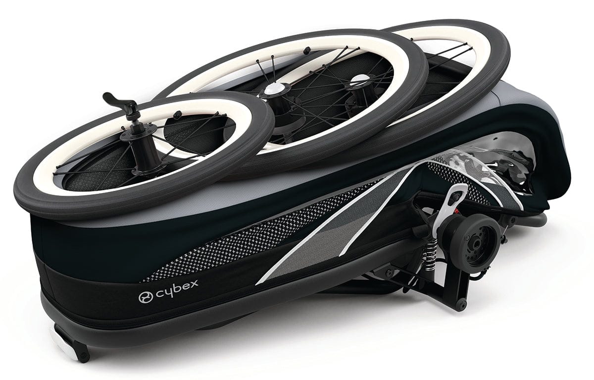 Cybex Zeno Multisport Trailer (One Box) - All Black – Albee Baby