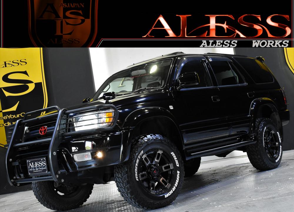 トヨタ ハイラックスサーフ2.7SSR-X 4WD後期リフトアップ オフロード