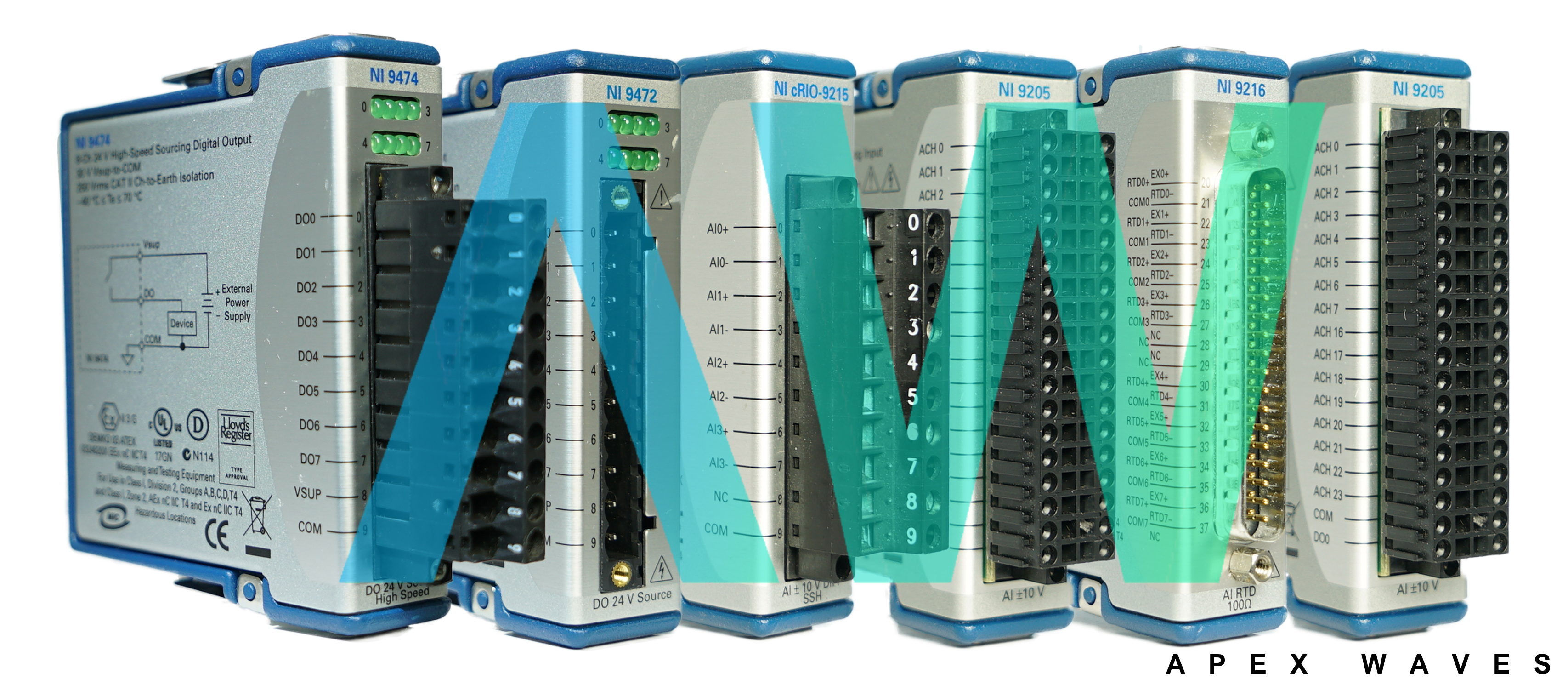 NI-9202 National Instruments Voltage Input Module | Apex Waves