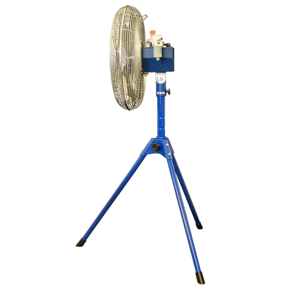 無給油エア式スタンド型工場扇・送風機（AFG-18NL） | アクアシステム