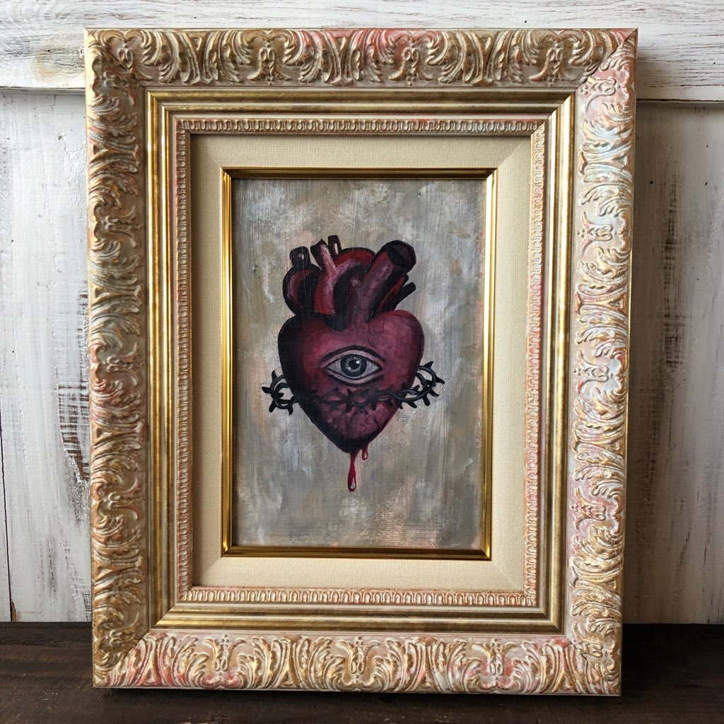 心臓」 by 徳島 洋子｜Artmeter｜暮らしを彩るアートが、きっと見つかる