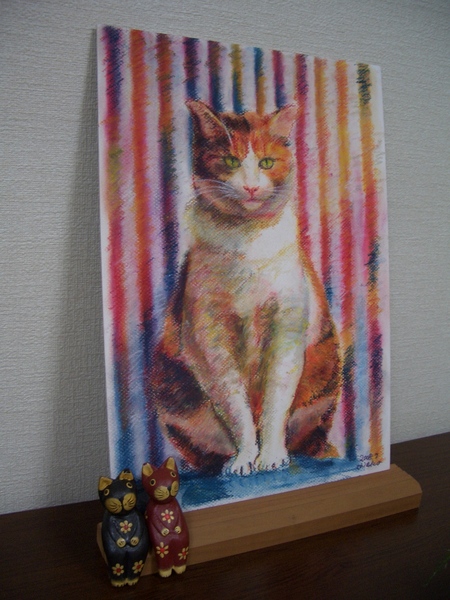 正座猫」 by ちえぞう｜Artmeter｜暮らしを彩るアートが、きっと見つかる