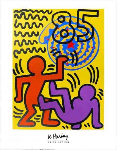 キース・ヘリング(ポスター）|アート＆フレーム|絵と額縁の専門店