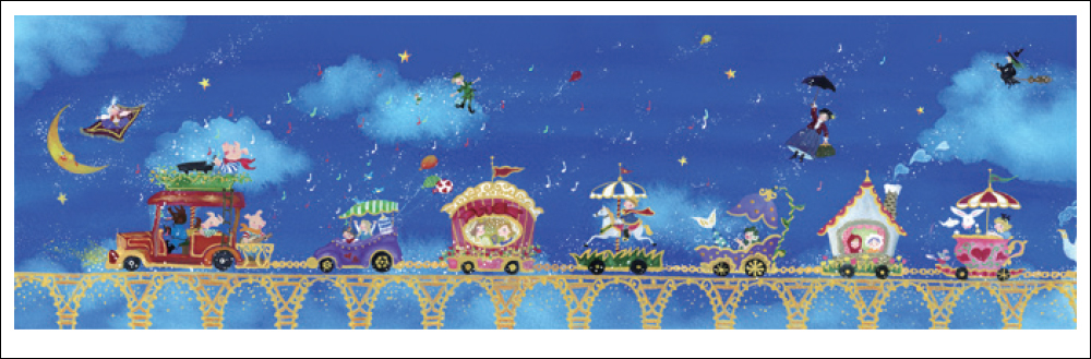 横山真弥 絵画(版画/アーカイバル) おとぎの国 6350|アート＆フレーム