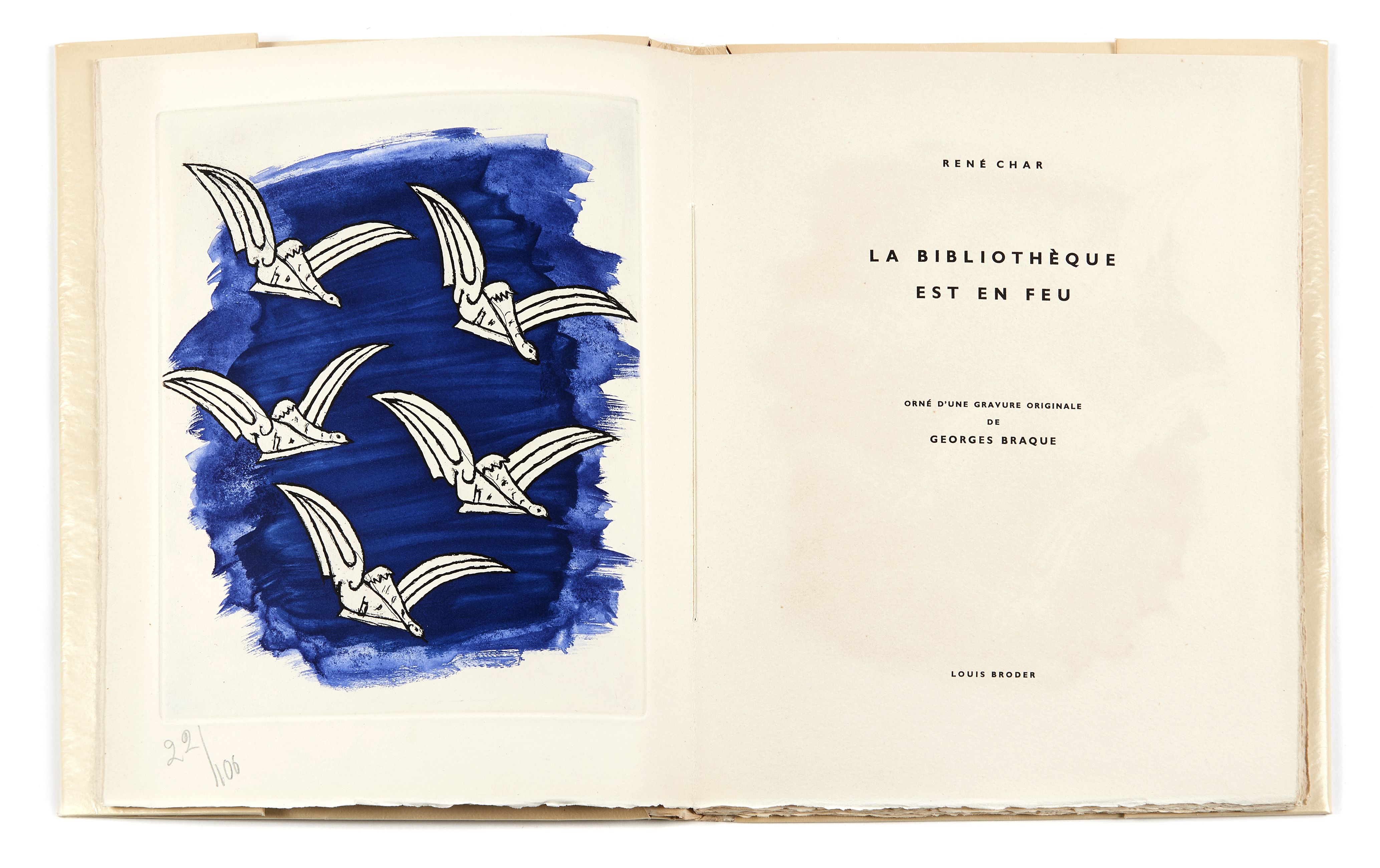 La Bibliothèque est en feu.