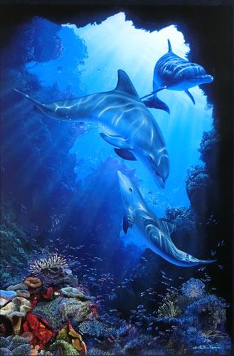 真作】 クリスチャン・ラッセン 真作□クリスチャンラッセン