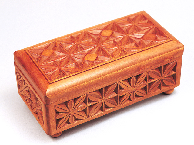 木彫 デラックス宝石箱