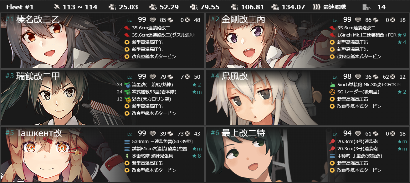改金剛型高速戦艦「榛名改二乙/丙」、抜錨！ 艦これ攻略編成例 | 有澤