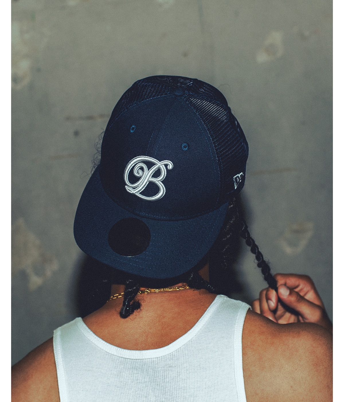B EMBLEM NEW ERA MESH CAP | BlackEyePatch(ブラックアイパッチ